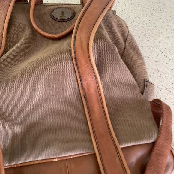 FOSSIL Vintage Drawstring Rucksack - Picture 7 of 16